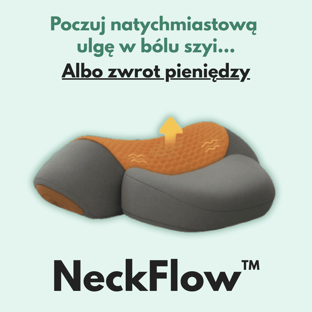 NeckFlow™ - Zaawansowany Masażer Szyi 3 w 1