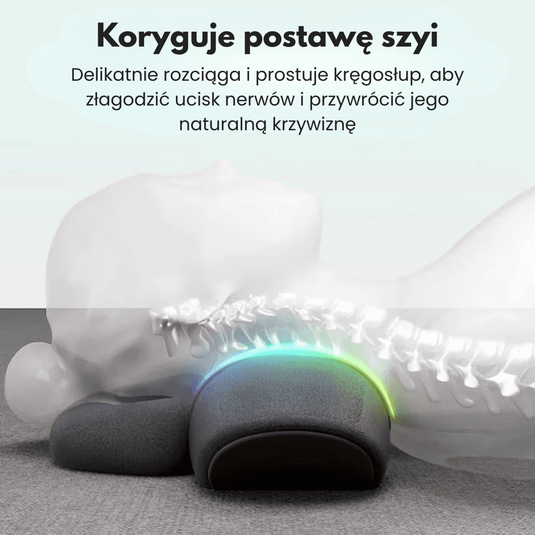 NeckFlow™ - Zaawansowany Masażer Szyi 3 w 1