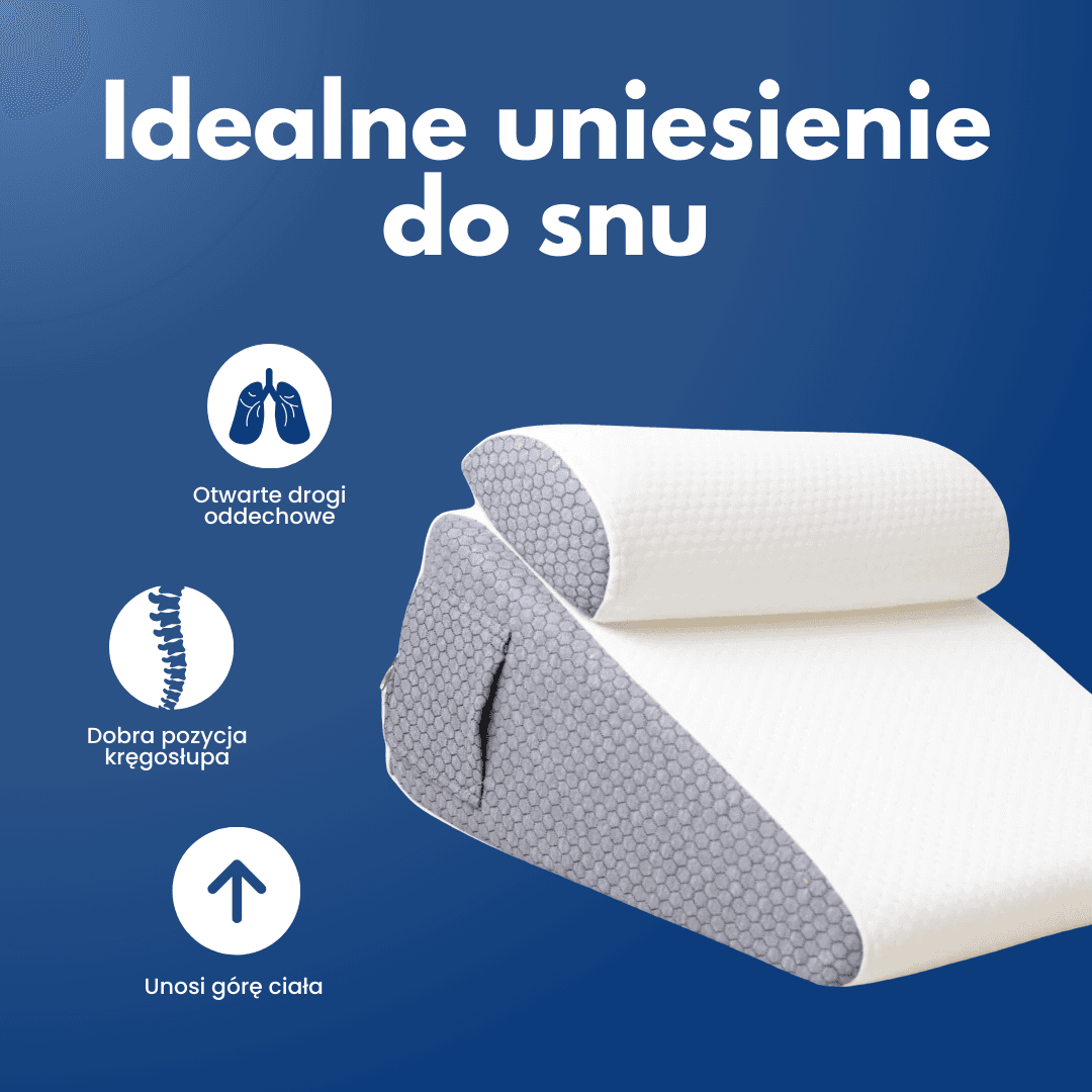 VitaSleep™ - Innowacyjna poduszka klinowa 27°