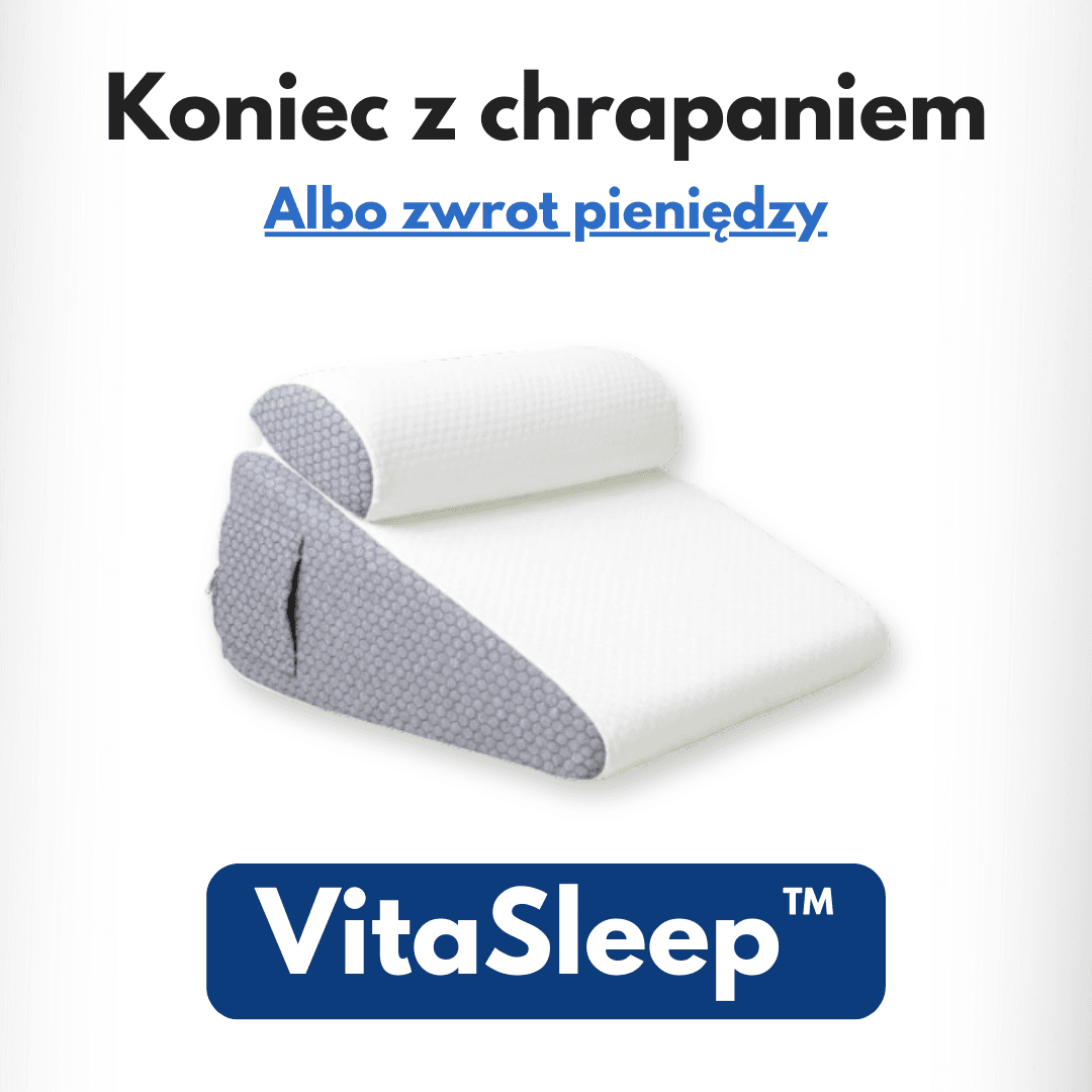VitaSleep™ - Innowacyjna poduszka klinowa 27°
