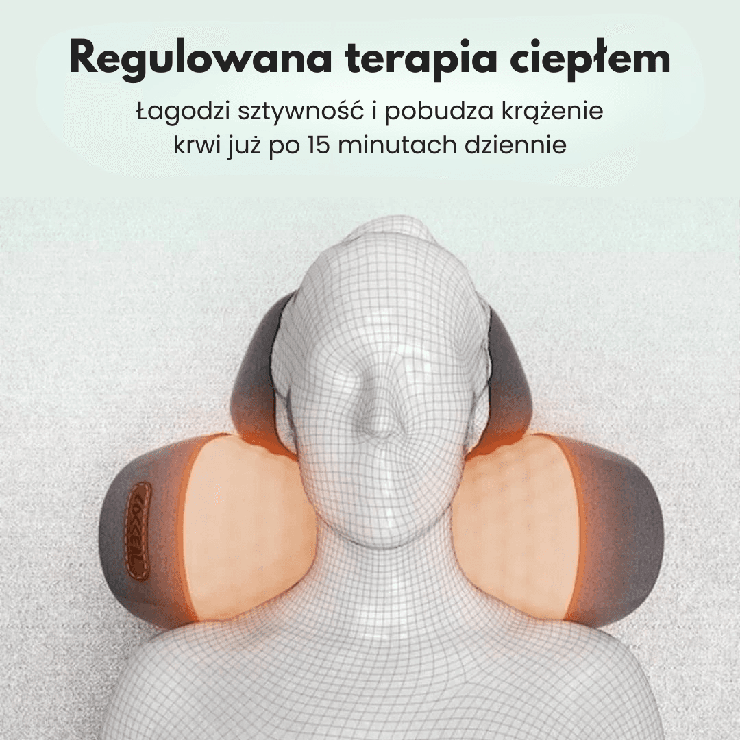 NeckFlow™ - Zaawansowany Masażer Szyi 3 w 1